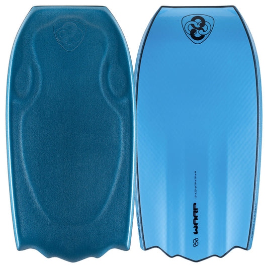 Science Warp "Concept Series" Deep Quad Vent Dual Delta Tail PP Bodyboard