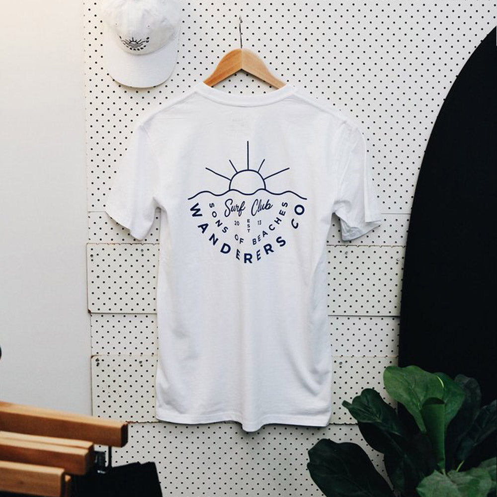 Wanderers Surf Club T-Shirt (White)
