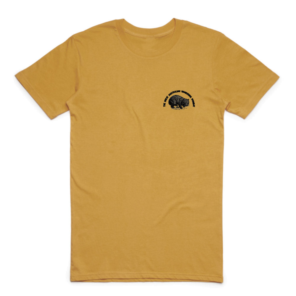Wanderers Wombat T-Shirt (Mustard)