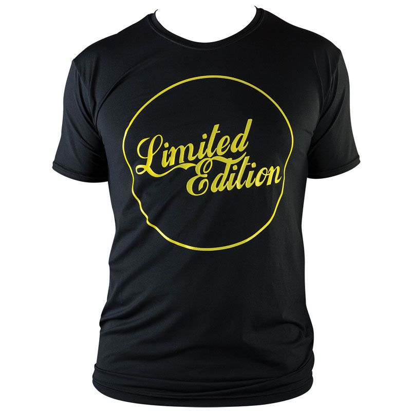 Limited Edition Surf T-Shirt - Black/ Yellow