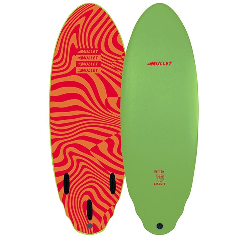 Mullet Bitten Biscuit 5ft 4 Soft Surfboard