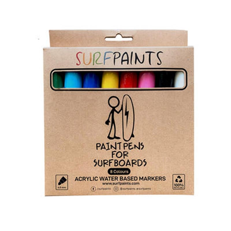 Surfpaints 8 Pack Acrylic Markers