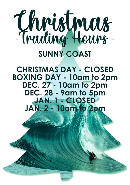 Christmas Holiday Trading Hours