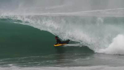 Maxime Costello Bodyboarding Nazare and other waves