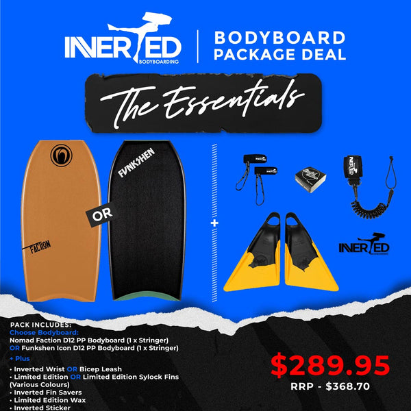 Bodyboard Package Deals | Inverted Bodyboarding - Your Bodyboard Shop ...