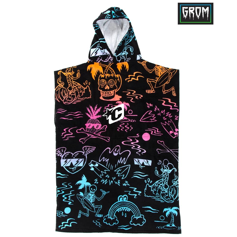 Creatures of Leisure Grom Towel Poncho - Multi Colour