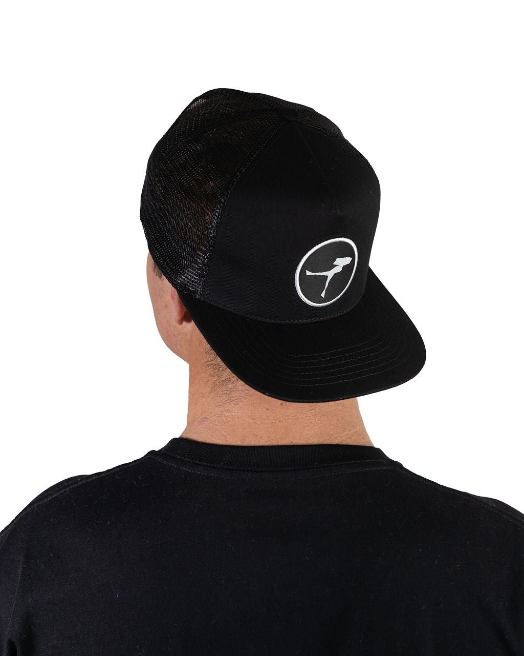 Inverted Circle Patch Trucker Hat