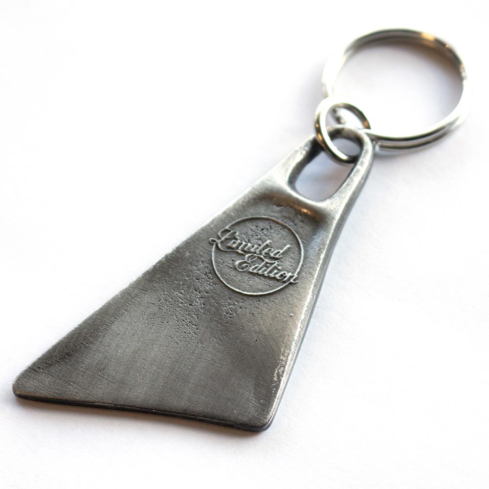 Limited Edition Fin Metal Keyring