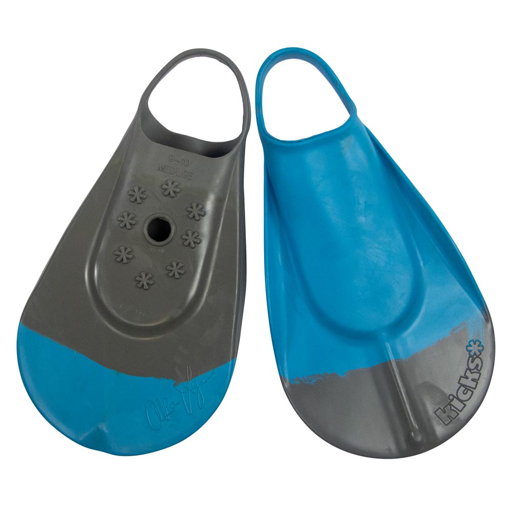 DaFin Kicks Fins Aka Kapakahi Blue Inverted Bodyboarding