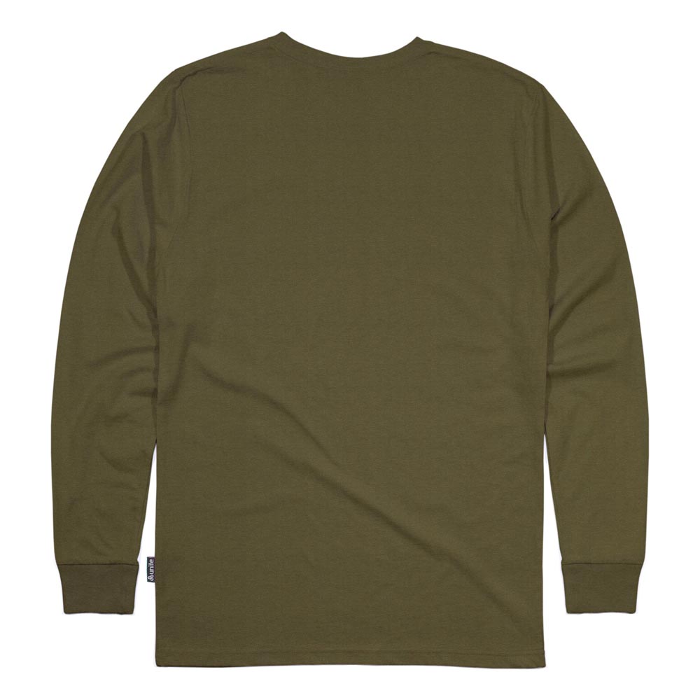 Unite Academy L/S T-Shirt - Military Green