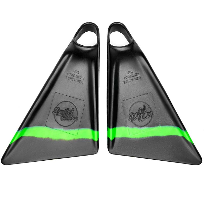 Limited Edition Fins - Sylock Black Lime