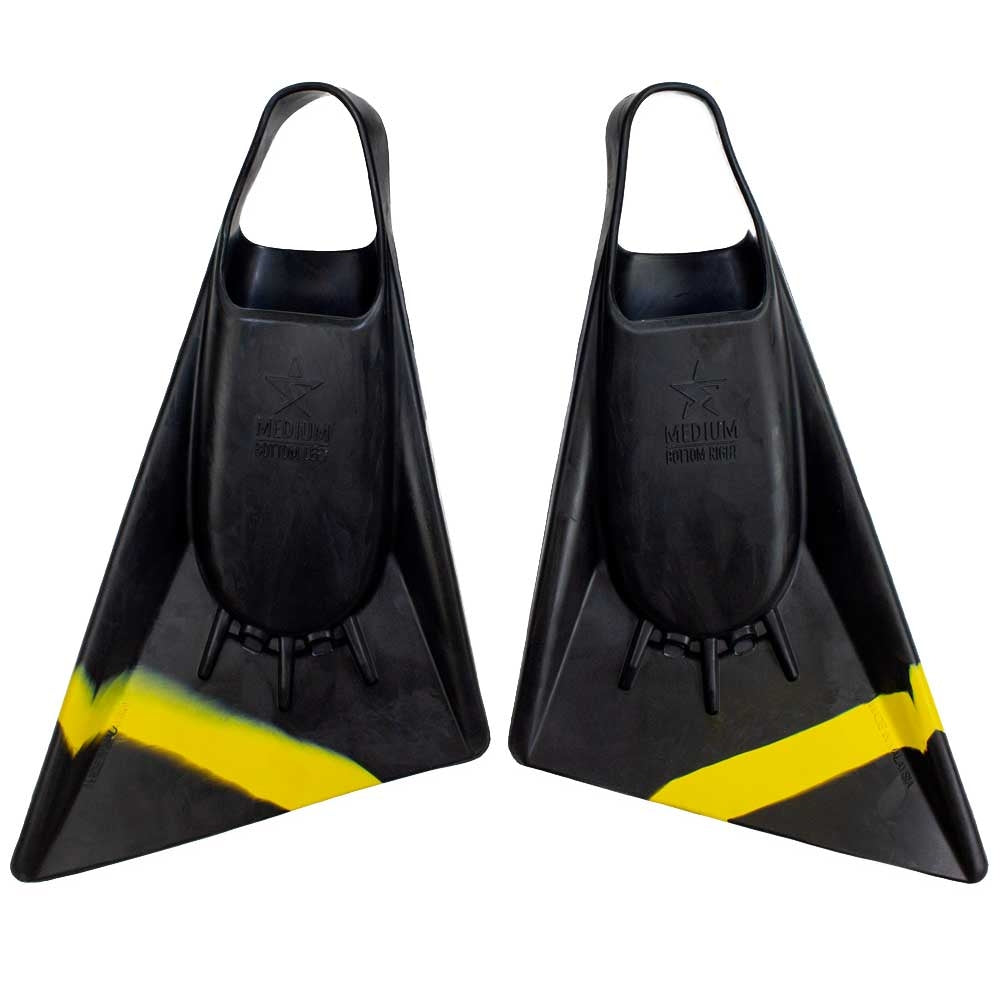 Stealth S2 Pinnacle Fins - Black/ Fluro Yellow