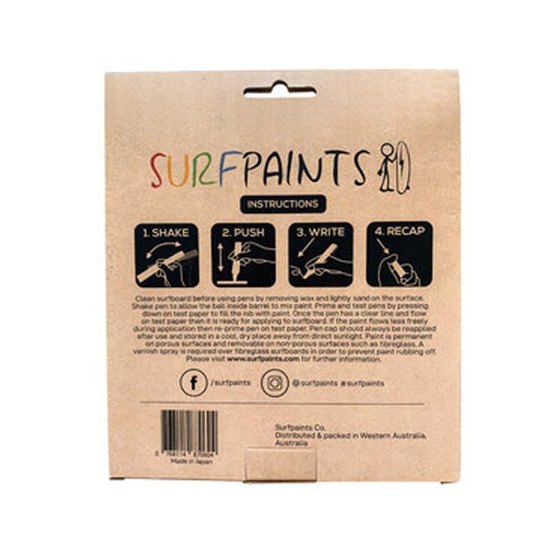 Surfpaints 8 Pack Acrylic Markers
