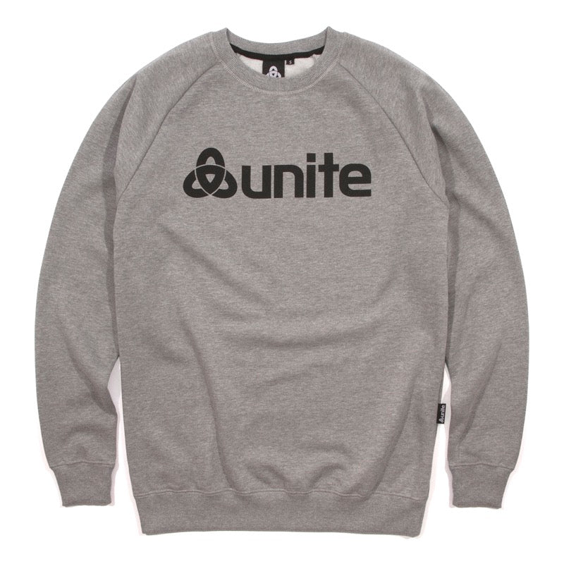Unite Trademark Crew Neck Sweatshirt - Grey