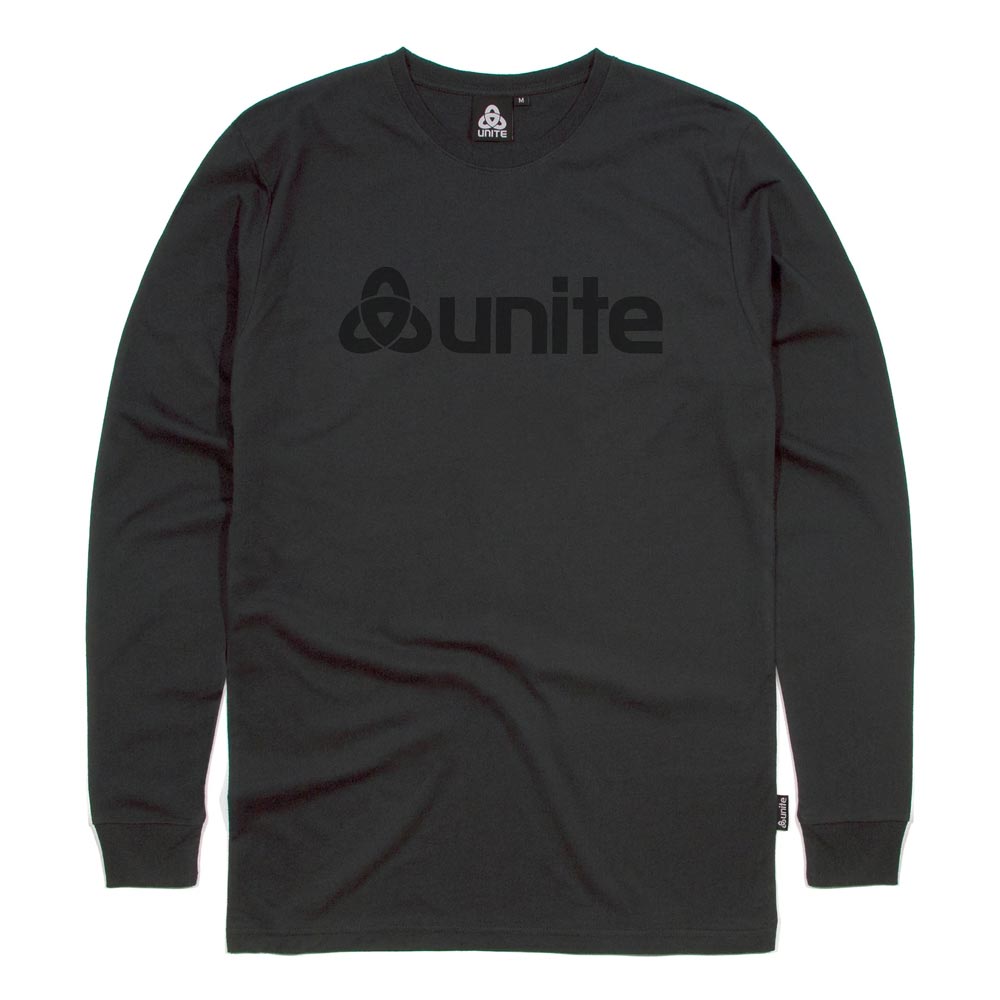 Unite Trademark L/S T-Shirt - Coal